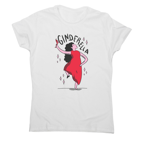 Ginderella funny cartoon women's t-shirt - Graphic Gear
