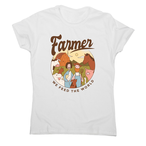 Farmer Illustration women's t-shirt - Graphic Gear