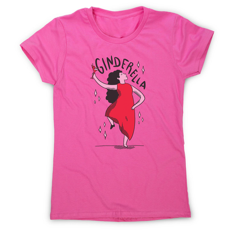 Ginderella funny cartoon women's t-shirt - Graphic Gear