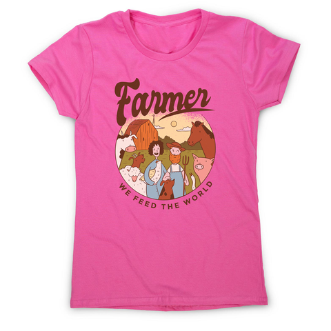 Farmer Illustration women's t-shirt - Graphic Gear