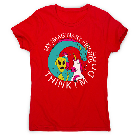 Imaginary friends women's t-shirt - Graphic Gear