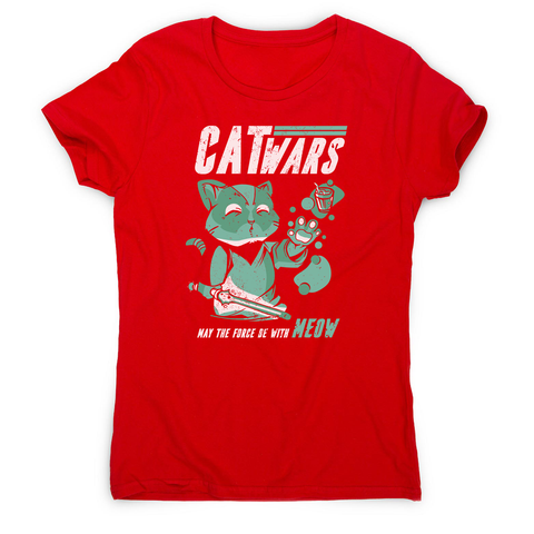 Catwars parody women's t-shirt - Graphic Gear