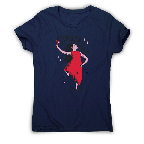 Ginderella funny cartoon women's t-shirt - Graphic Gear