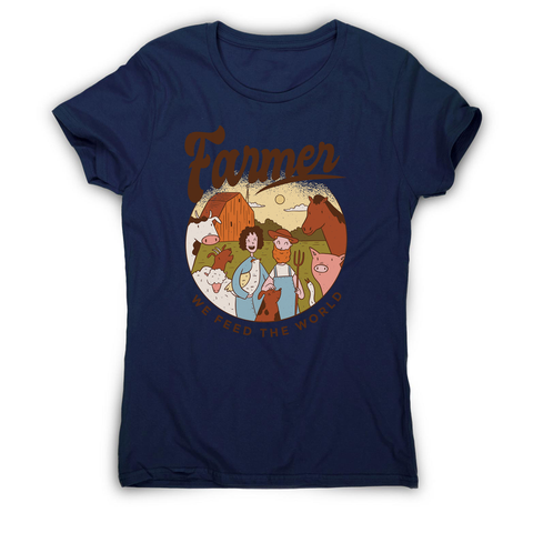 Farmer Illustration women's t-shirt - Graphic Gear