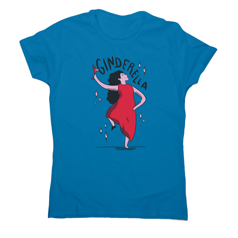 Ginderella funny cartoon women's t-shirt - Graphic Gear