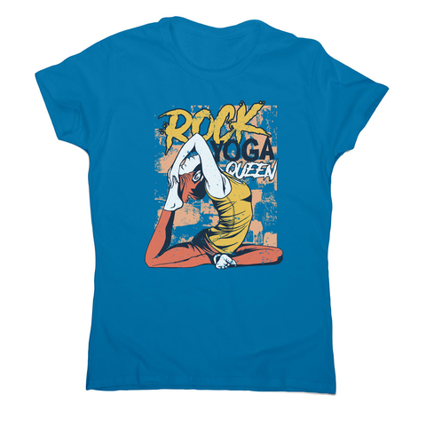 Rock yoga queen women's t-shirt - Graphic Gear