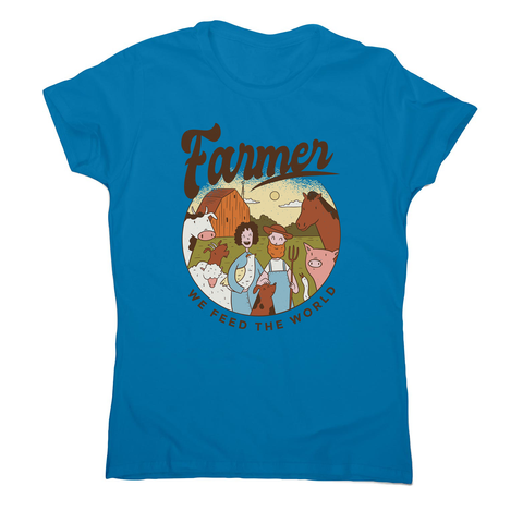 Farmer Illustration women's t-shirt - Graphic Gear