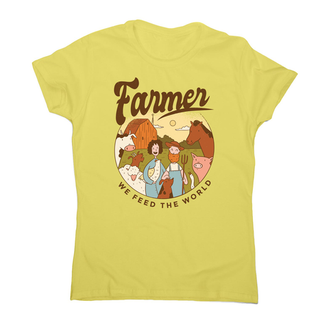 Farmer Illustration women's t-shirt - Graphic Gear