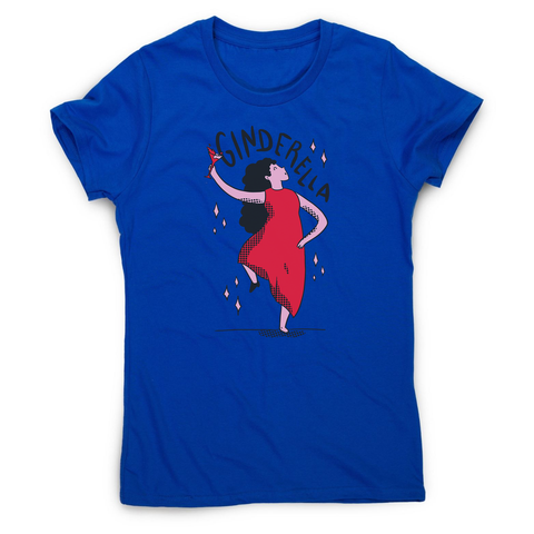 Ginderella funny cartoon women's t-shirt - Graphic Gear