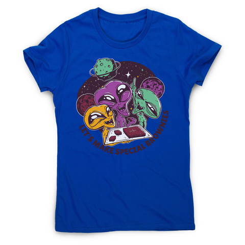 Aliens and brownies women's t-shirt - Graphic Gear