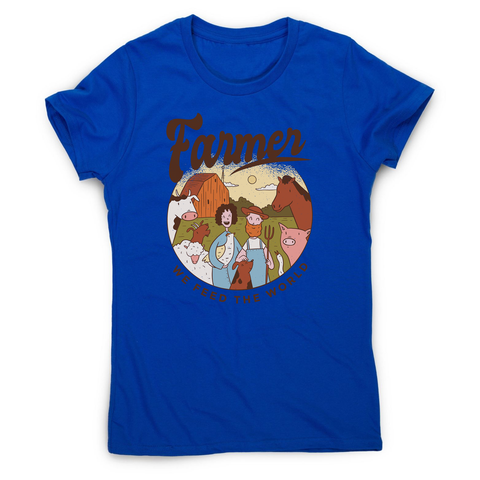 Farmer Illustration women's t-shirt - Graphic Gear