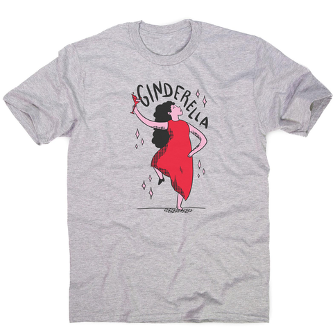 Ginderella funny cartoon men's t-shirt - Graphic Gear