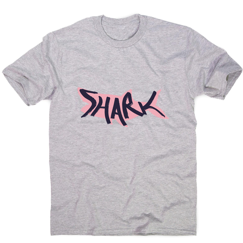 Shark lettering men's t-shirt - Graphic Gear