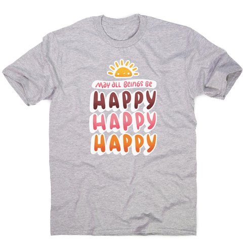 Happy happy men's t-shirt - Graphic Gear