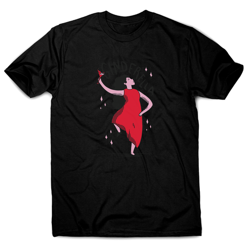 Ginderella funny cartoon men's t-shirt - Graphic Gear