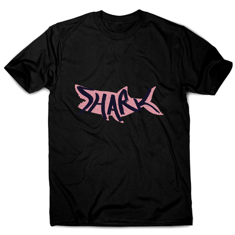 Shark lettering men's t-shirt - Graphic Gear