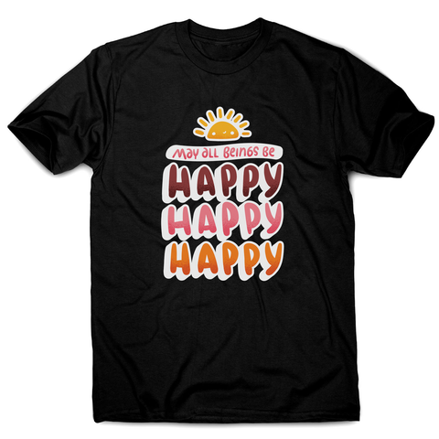 Happy happy men's t-shirt - Graphic Gear