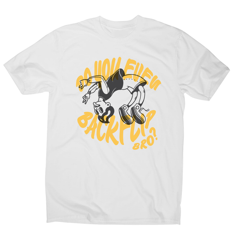 Backflip cartoon text men's t-shirt - Graphic Gear