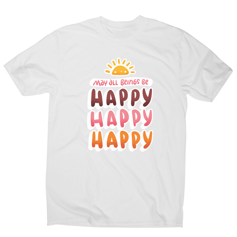 Happy happy men's t-shirt - Graphic Gear