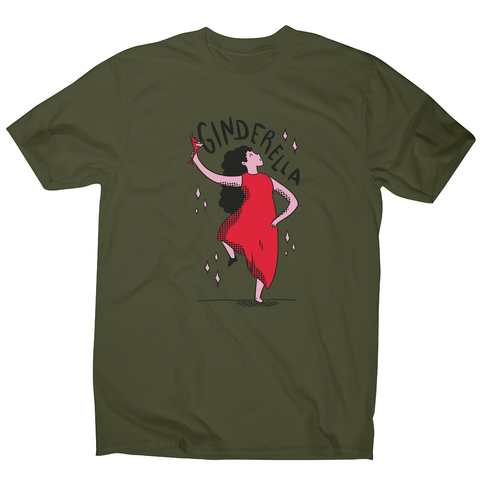 Ginderella funny cartoon men's t-shirt - Graphic Gear