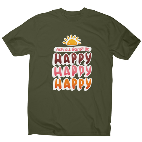 Happy happy men's t-shirt - Graphic Gear