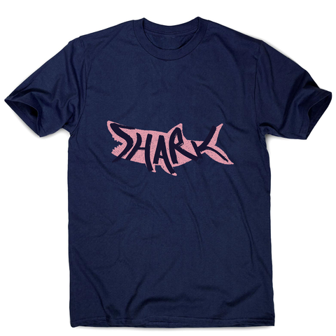 Shark lettering men's t-shirt - Graphic Gear