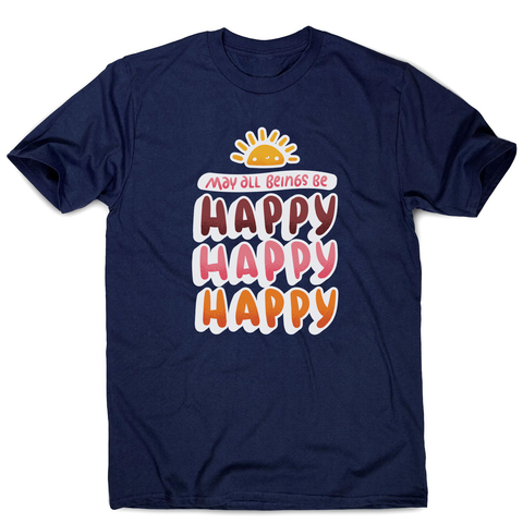Happy happy men's t-shirt - Graphic Gear