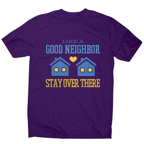 Stay at home funny quote men's t-shirt - Graphic Gear