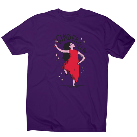 Ginderella funny cartoon men's t-shirt - Graphic Gear