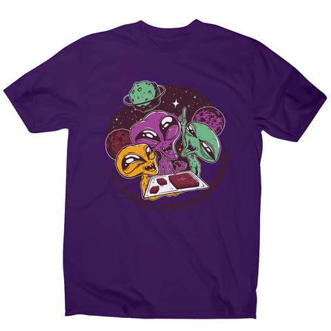 Aliens and brownies men's t-shirt - Graphic Gear