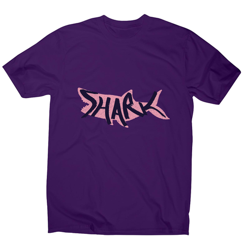 Shark lettering men's t-shirt - Graphic Gear
