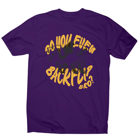 Backflip cartoon text men's t-shirt - Graphic Gear