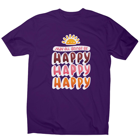 Happy happy men's t-shirt - Graphic Gear