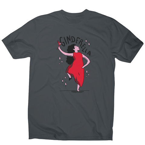 Ginderella funny cartoon men's t-shirt - Graphic Gear