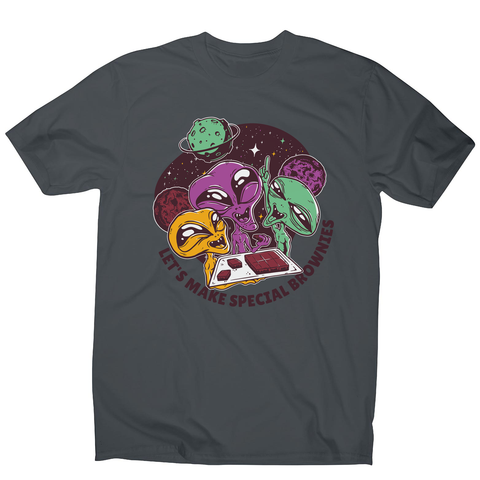 Aliens and brownies men's t-shirt - Graphic Gear