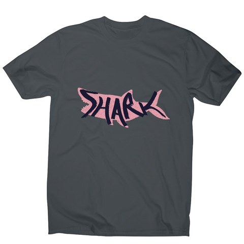 Shark lettering men's t-shirt - Graphic Gear