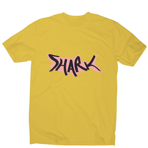 Shark lettering men's t-shirt - Graphic Gear