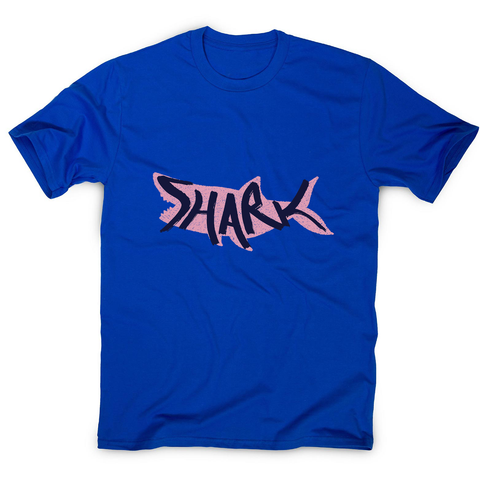 Shark lettering men's t-shirt - Graphic Gear