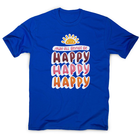 Happy happy men's t-shirt - Graphic Gear