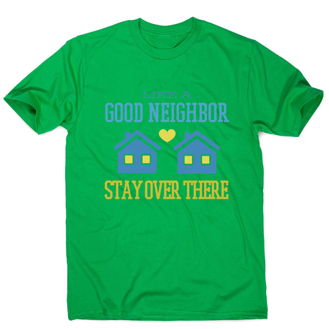 Stay at home funny quote men's t-shirt - Graphic Gear