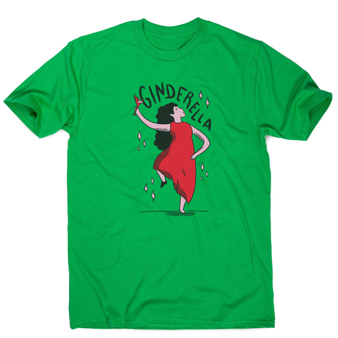 Ginderella funny cartoon men's t-shirt - Graphic Gear
