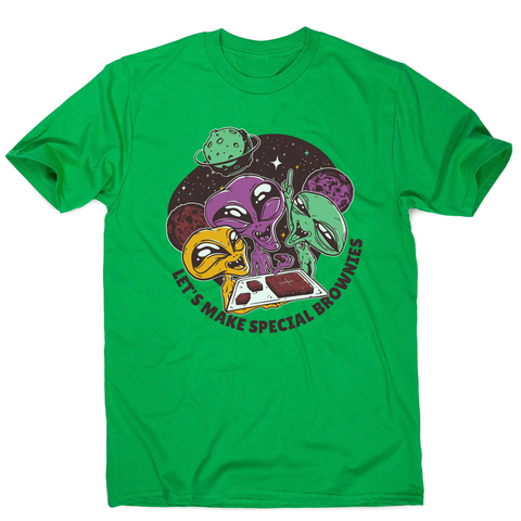 Aliens and brownies men's t-shirt - Graphic Gear