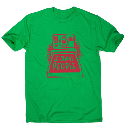 Funny polaroid quote men's t-shirt - Graphic Gear