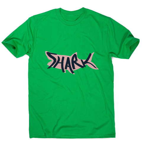 Shark lettering men's t-shirt - Graphic Gear