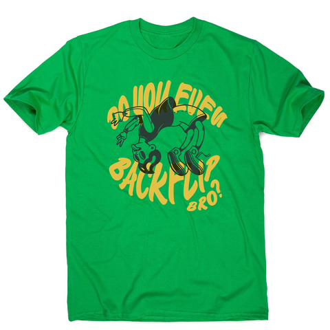 Backflip cartoon text men's t-shirt - Graphic Gear