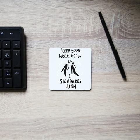 High standards coaster drink mat - Graphic Gear