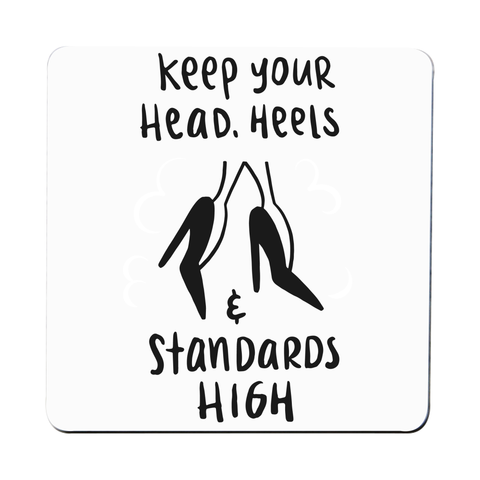 High standards coaster drink mat - Graphic Gear