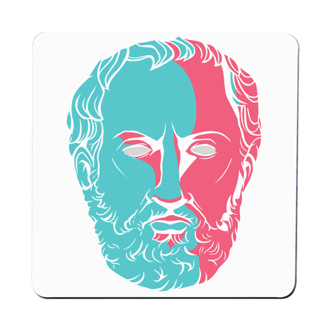 Thucydides philosopher coaster drink mat - Graphic Gear