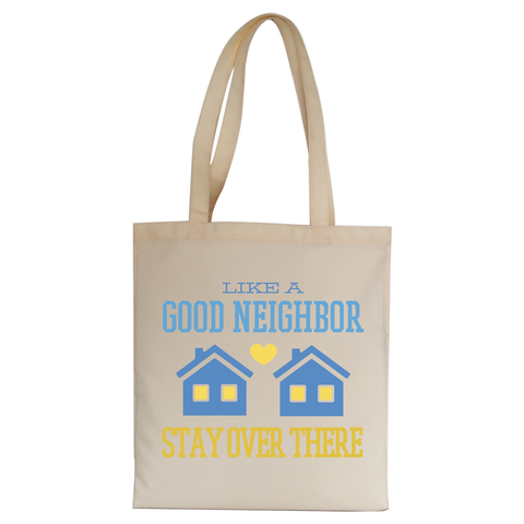 Stay at home funny quote tote bag canvas shopping - Graphic Gear