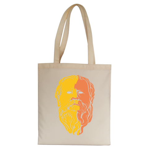 Epicurus philosopher tote bag canvas shopping - Graphic Gear